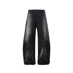 Omirad Script Logo Wide-Leg Jeans