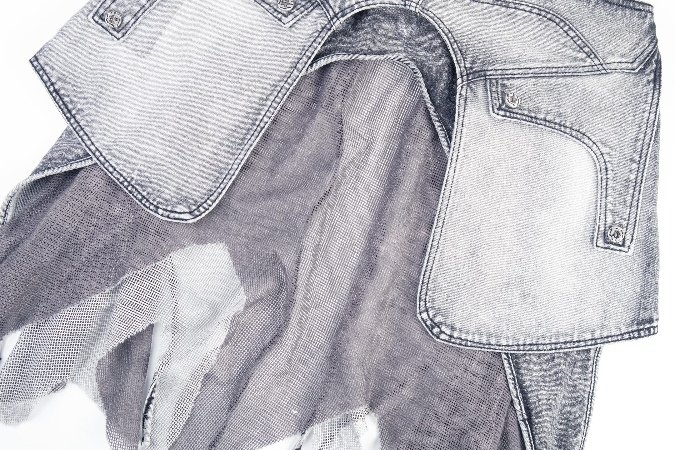 Omirad Convertible Utility Baggy Jeans