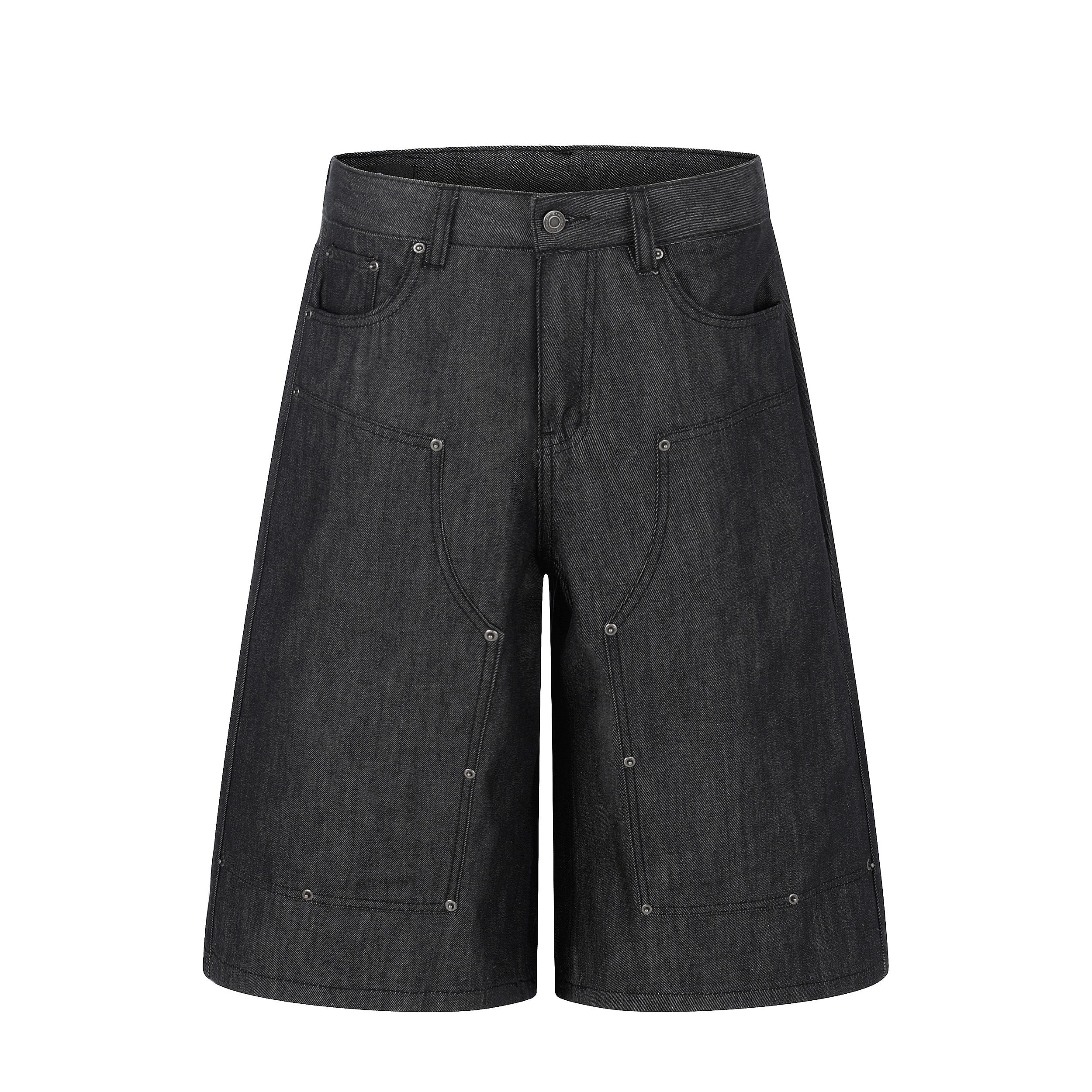 Omirad Raw Denim Baggy Shorts