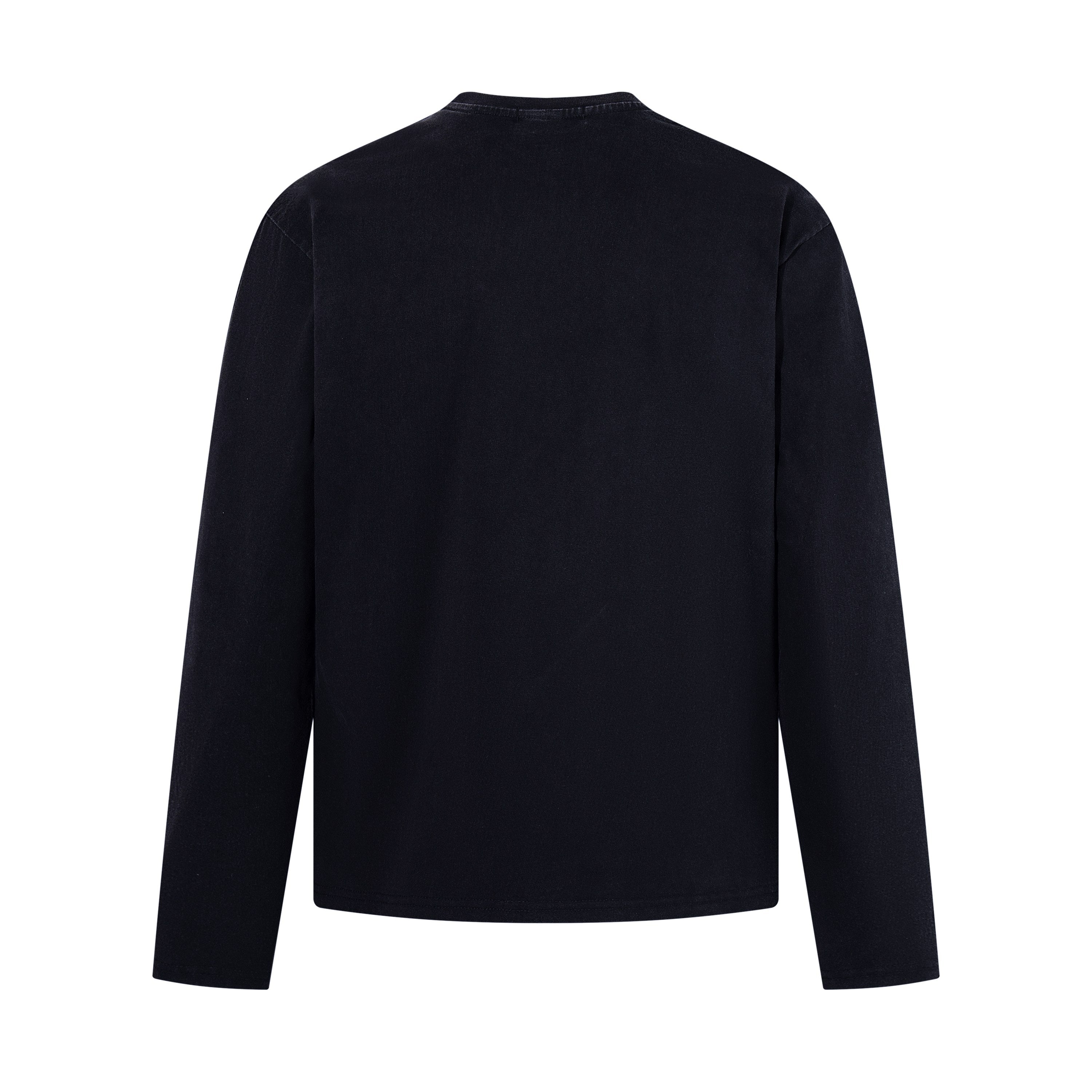 Omirad Fear Only Exists Distressed Long Sleeve Tee