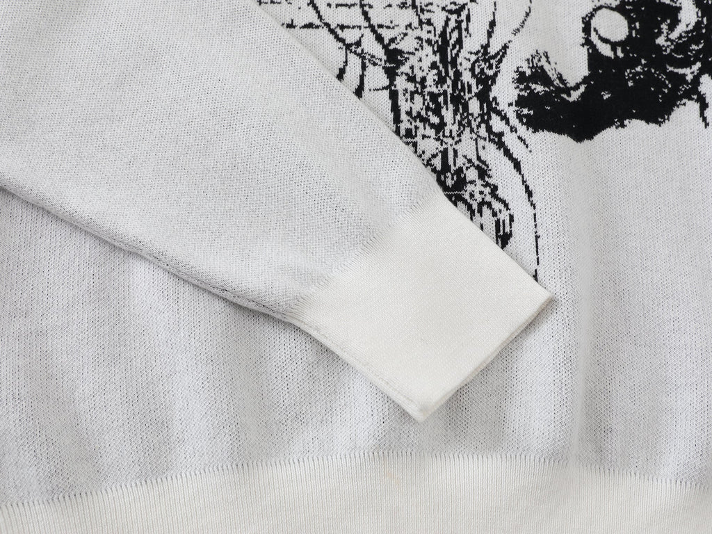 Omirad Gothic Cross Knit Sweater