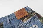 Omirad Camo Patch Denim Jorts