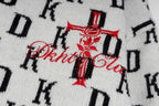 Omirad DK Allover Knit Zip Hoodie
