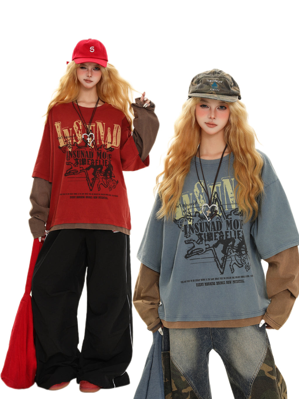 Omirad Layered Graphic Tee