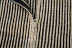 Omirad Striped Textured Zip Jacket