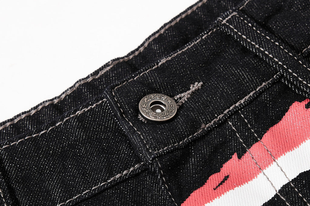 Omirad Vintage Flag Baggy Jeans
