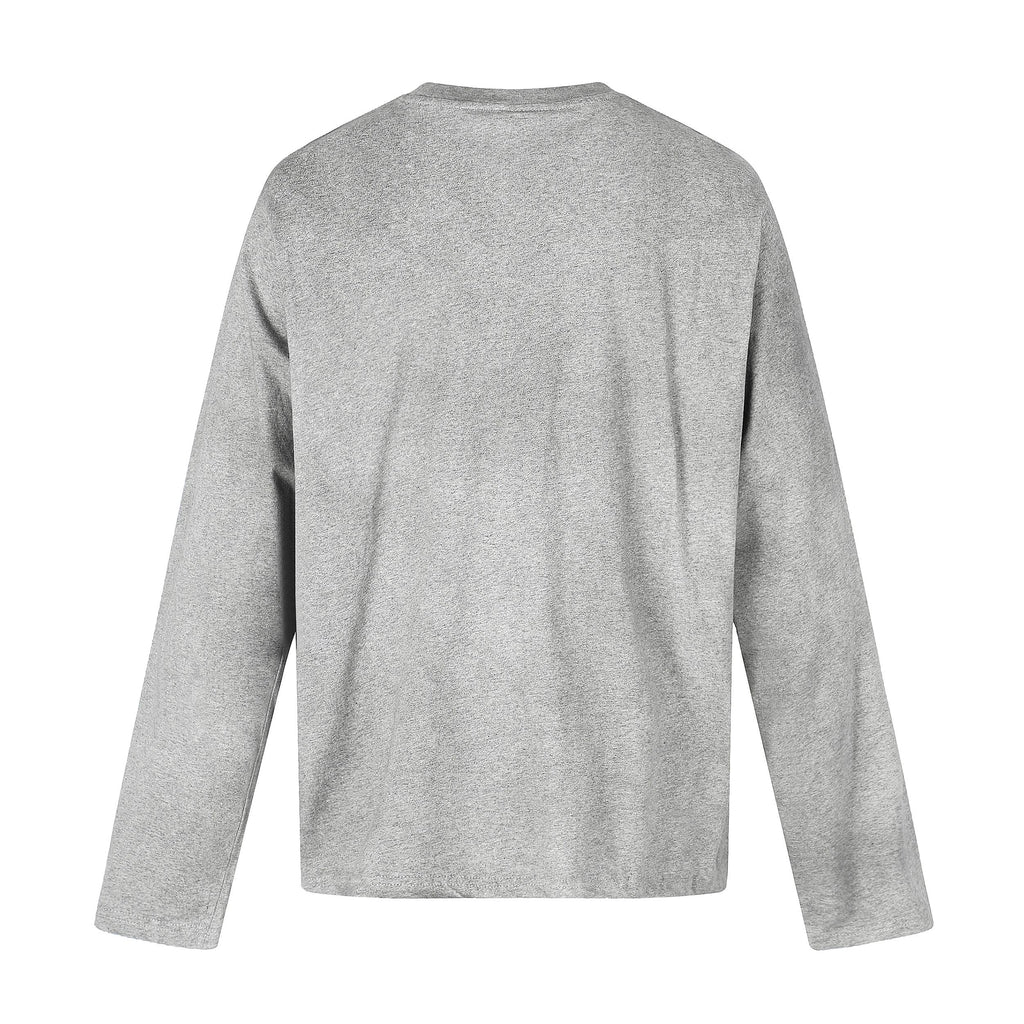 Omirad Vintage Distressed Graphic Long Sleeve T-Shirt