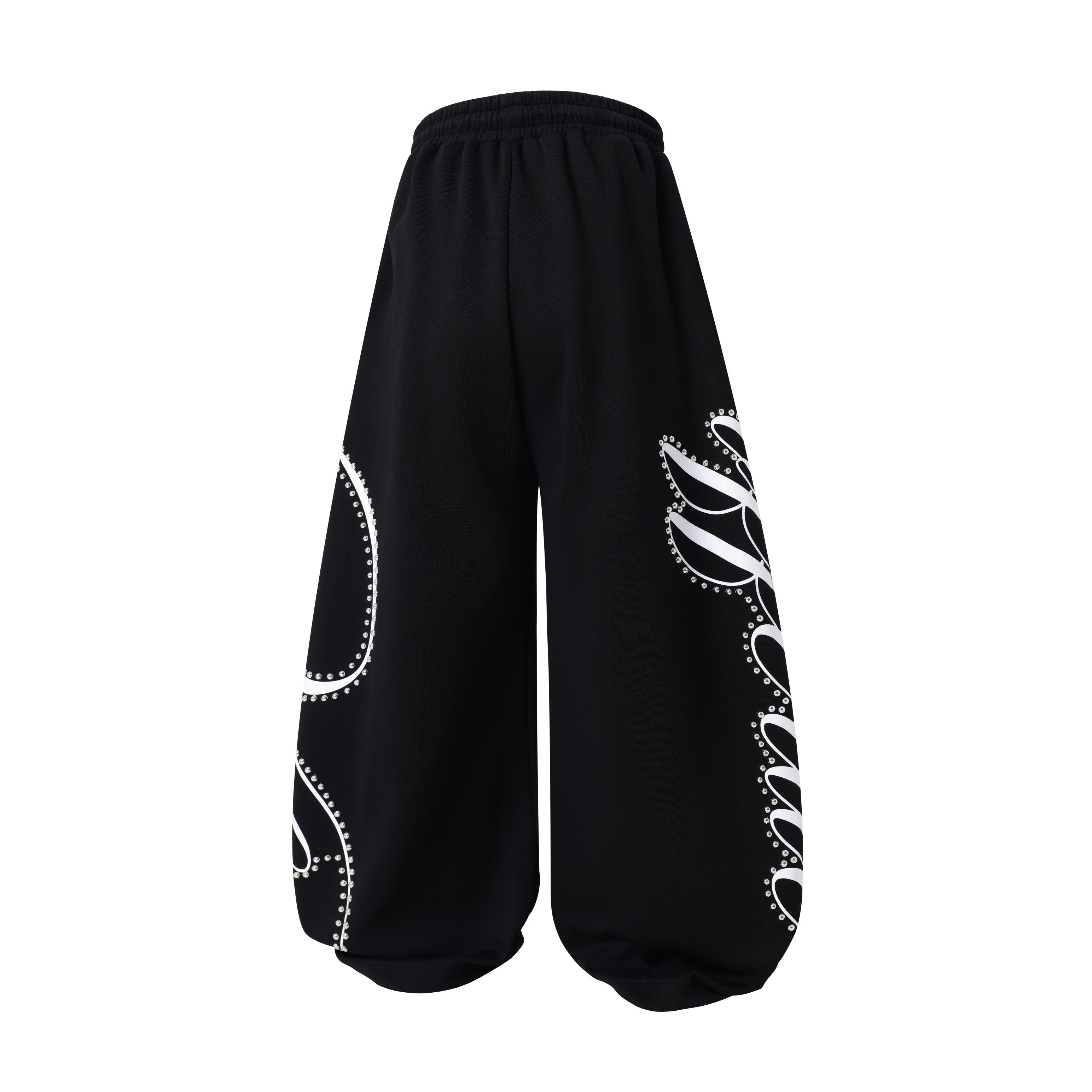 Omirad Studded Script Sweatpants