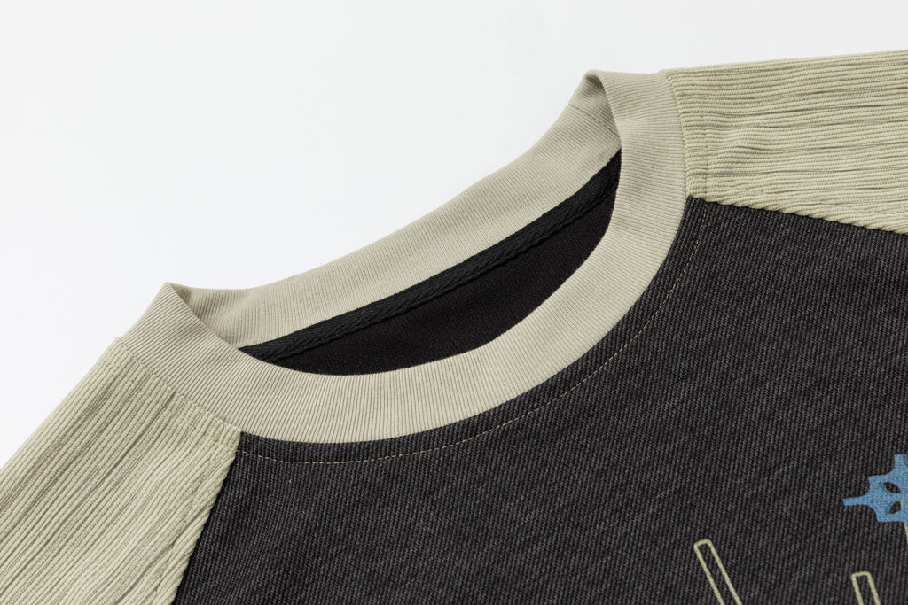 Omirad Graphic Raglan Long Sleeve T-Shirt