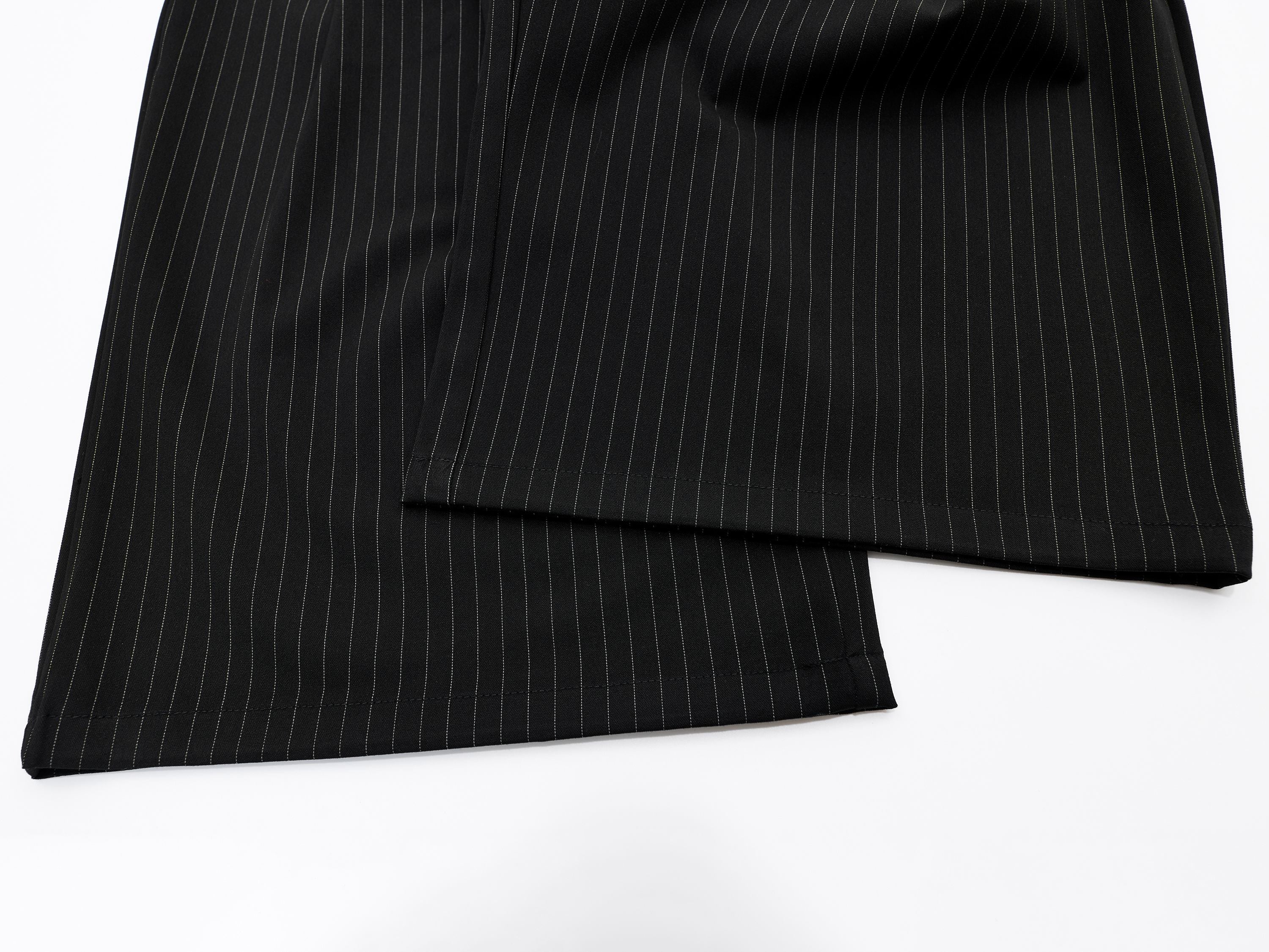 Omirad Pinstripe Wide-Leg Shorts