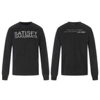 Omirad Waffle Knit Graphic Long Sleeve Tee