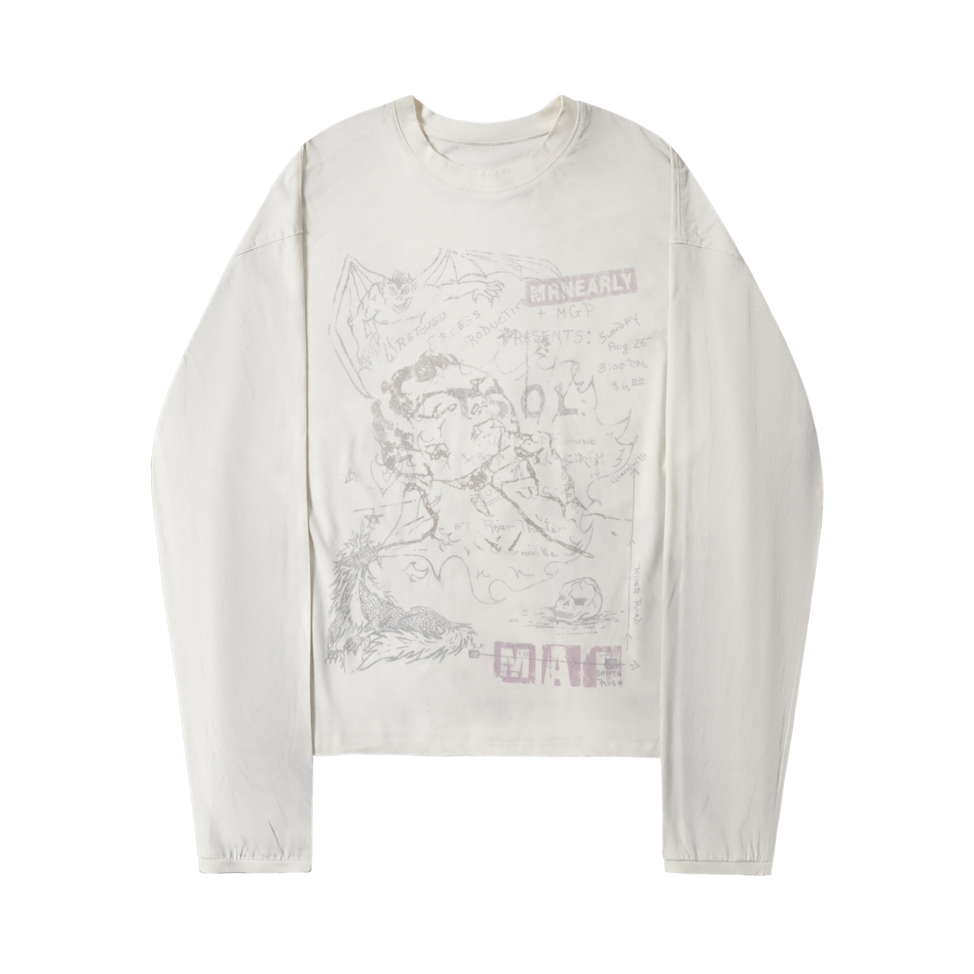 Omirad Chaos Sketch Long Sleeve Tee