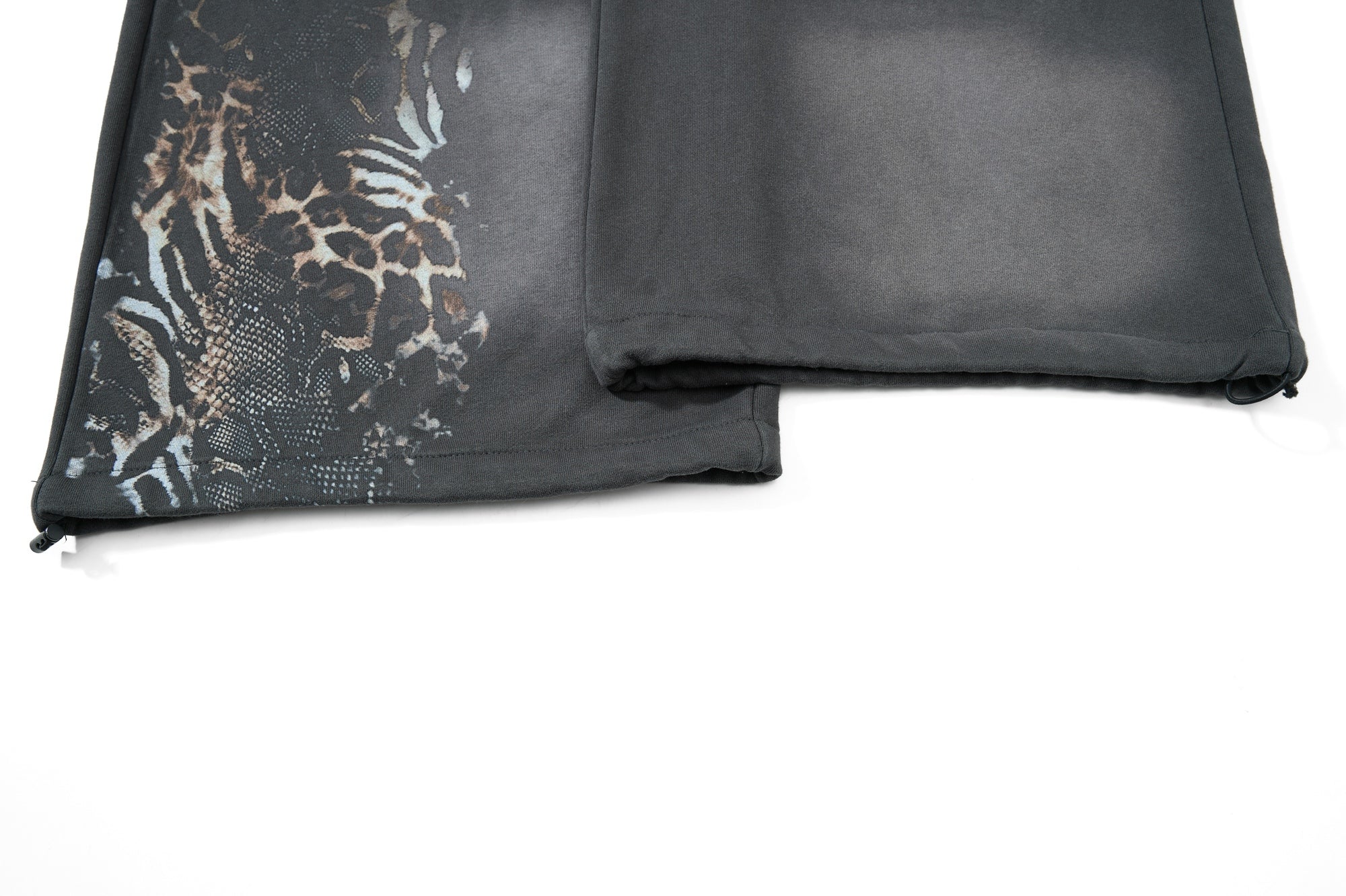 Omirad Vintage Leopard Layered Sweatpants
