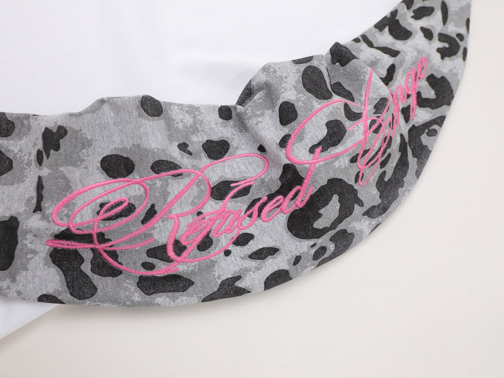 Omirad Leopard Raglan Long Sleeve Tee