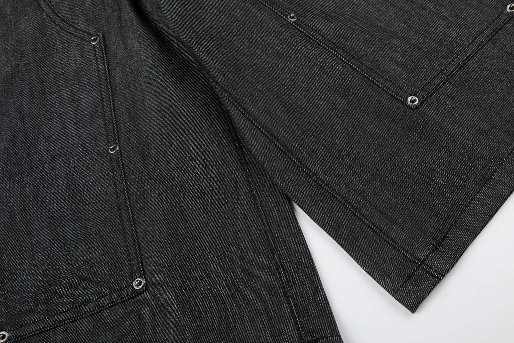 Omirad Raw Denim Baggy Shorts