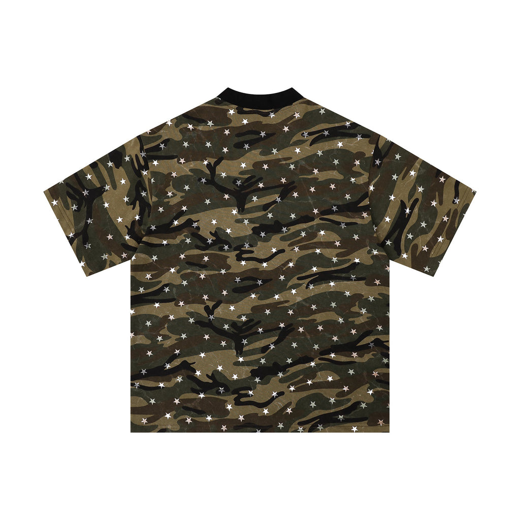 Omirad Camo Star Graphic Polo