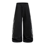 Omirad Wide-Leg Graphic Sweatpants