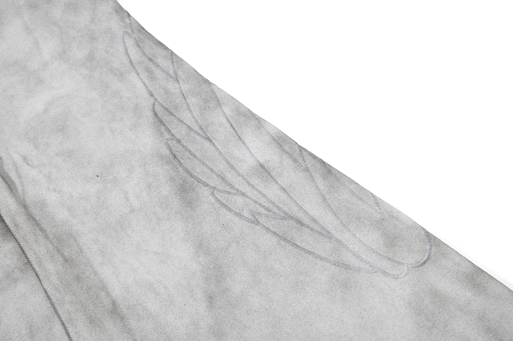 Omirad Washed Utility Flare Denim Jeans