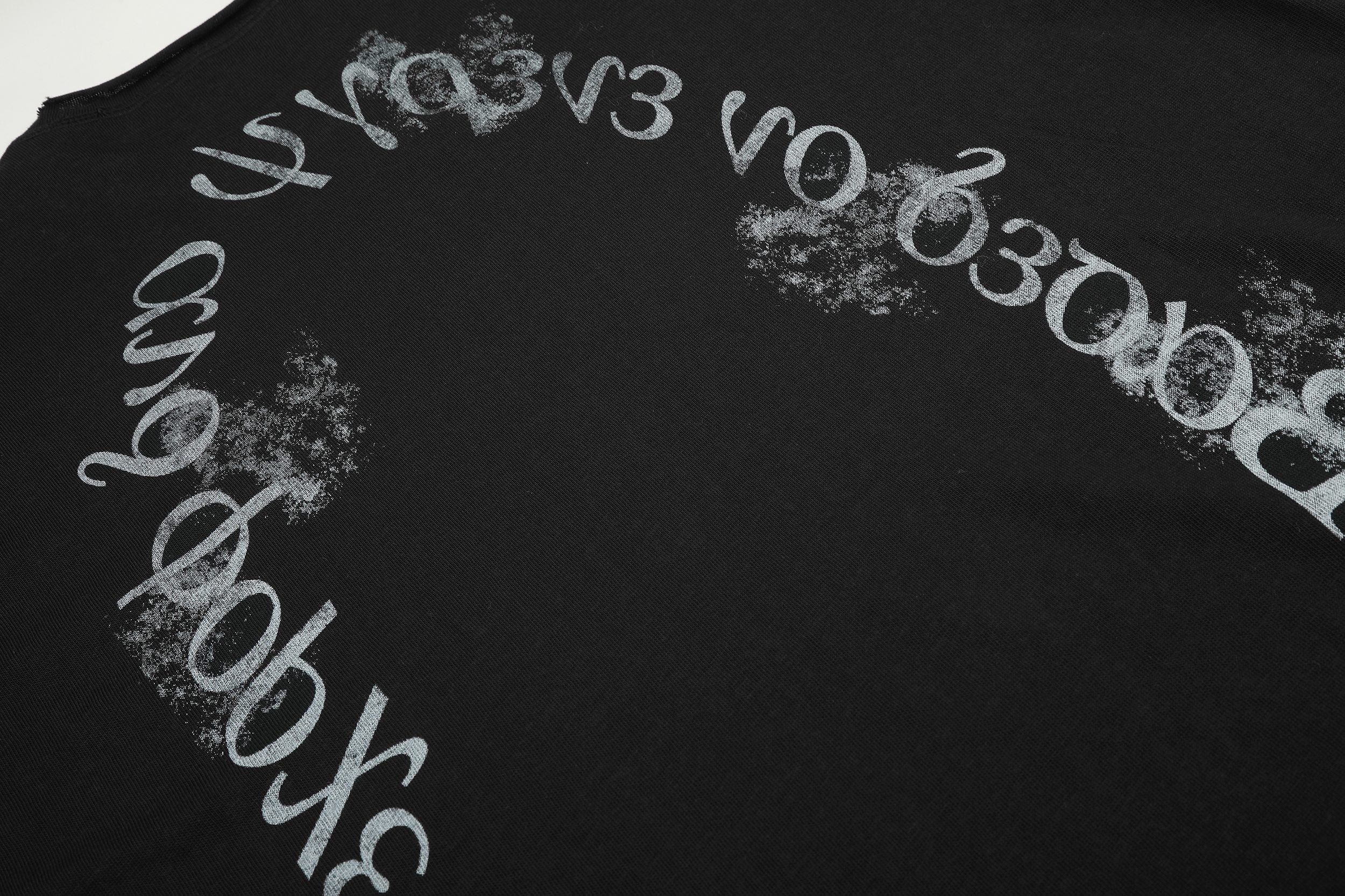 Omirad Washed Graphic Long Sleeve Tee