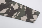Omirad Camo Sleeve Graphic Waffle Long Sleeve