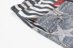 Omirad Layered Star Print Balloon Jeans