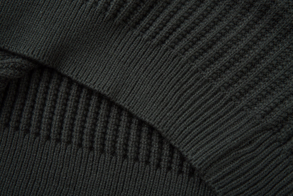 Omirad Minimalist Half-Zip Knit Sweater