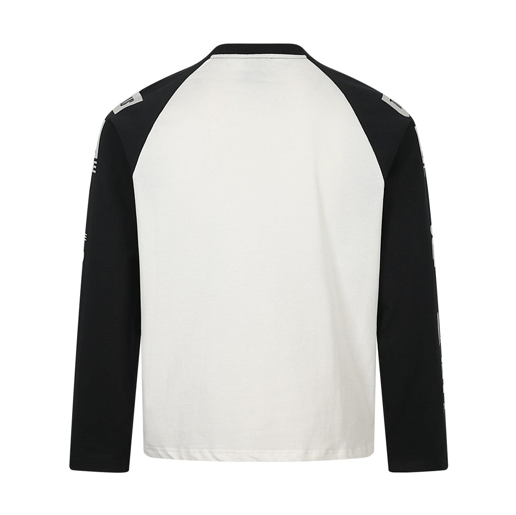 Omirad Graphic Raglan Long Sleeve Tee