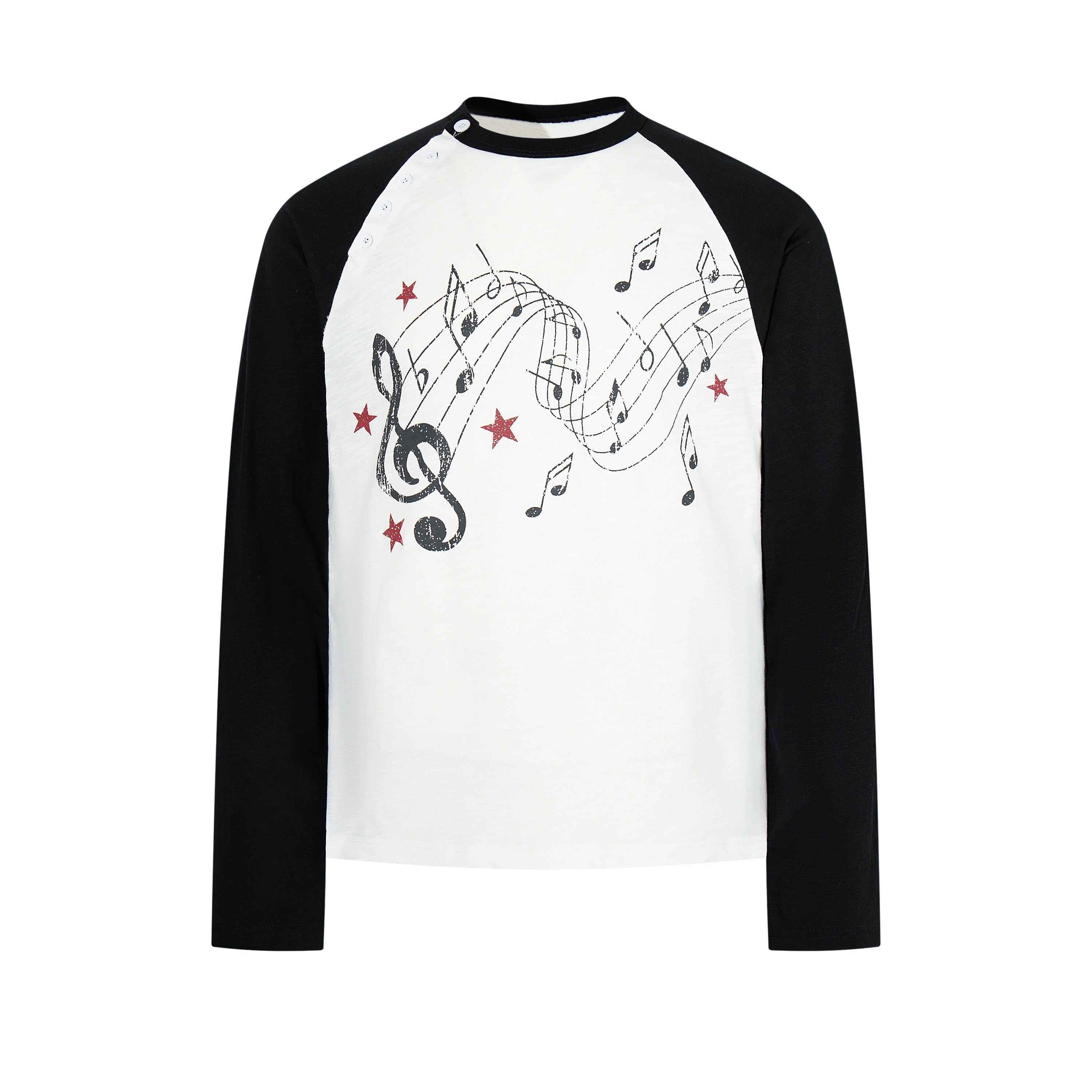 Omirad Music Notes Raglan Long Sleeve
