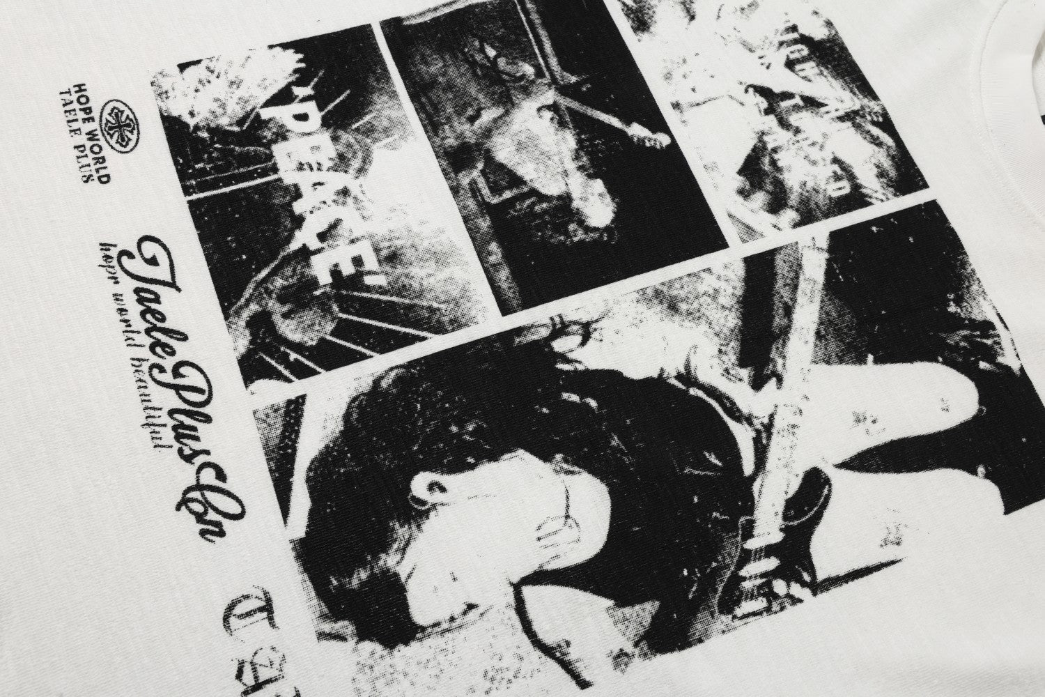 Omirad Vintage Photo Graphic Long Sleeve Tee