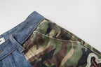 Omirad Camo Patch Denim Jorts