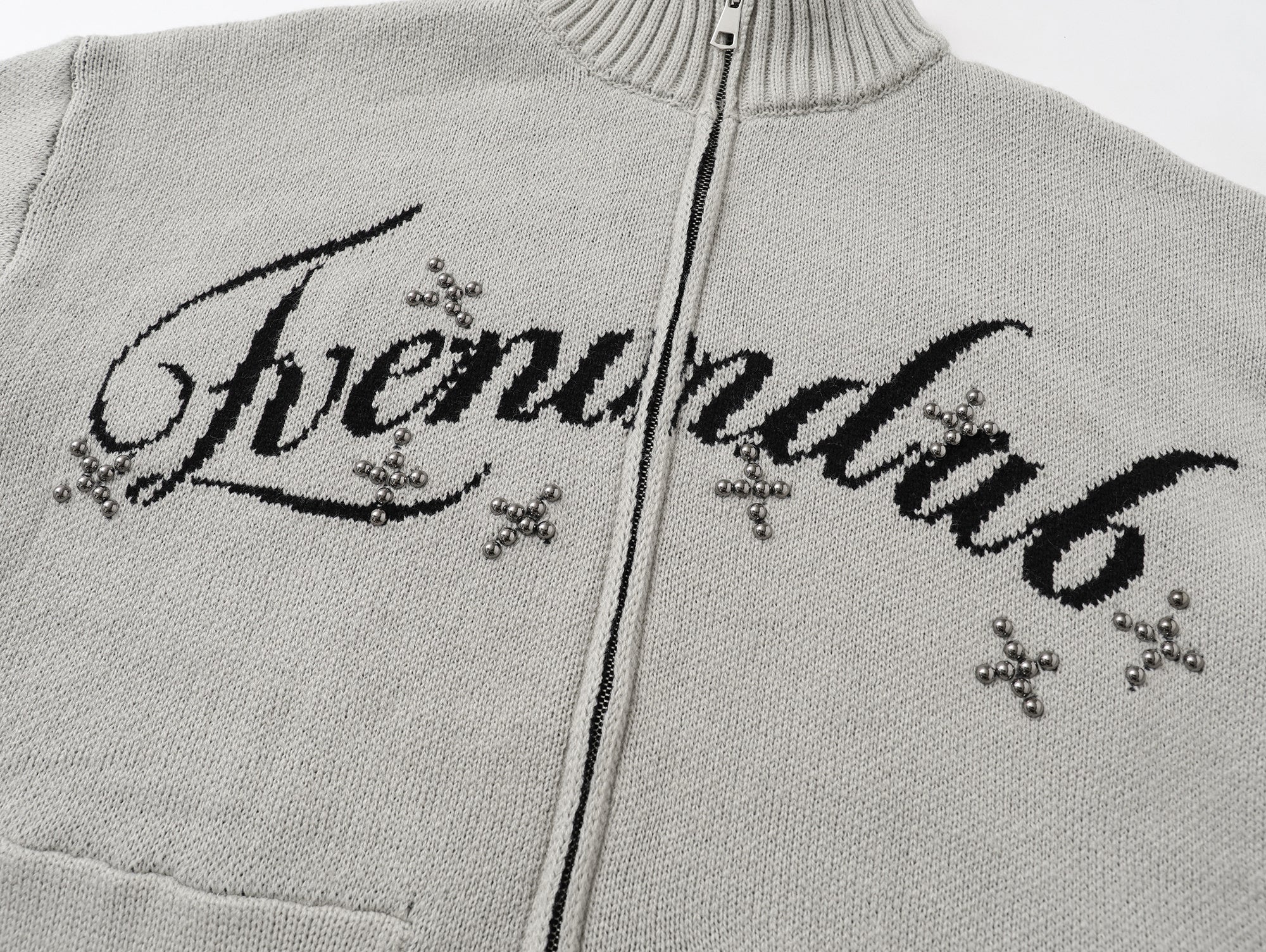 Omirad Eye Vision Knit Zip Cardigan