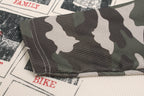Omirad Camo Sleeve Graphic Waffle Long Sleeve