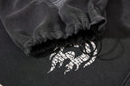 Omirad Cracked Logo Wide-Leg Sweatpants