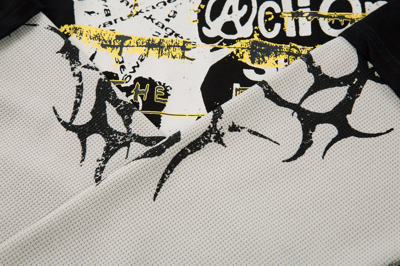 Omirad Layered Graphic Long Sleeve Tee