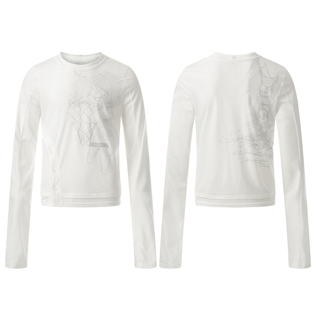 Omirad Graphic Long Sleeve Tee Hover Image