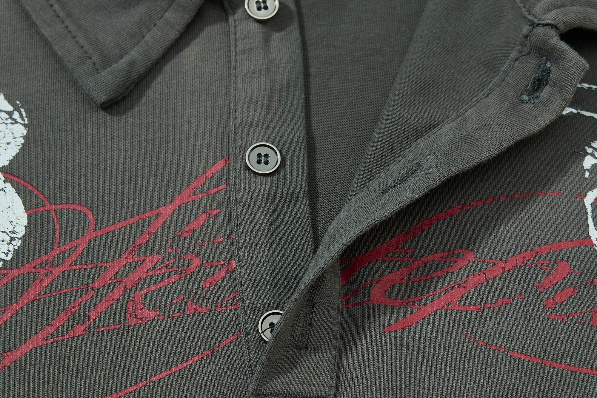 Omirad Vintage Graphic Polo Tee