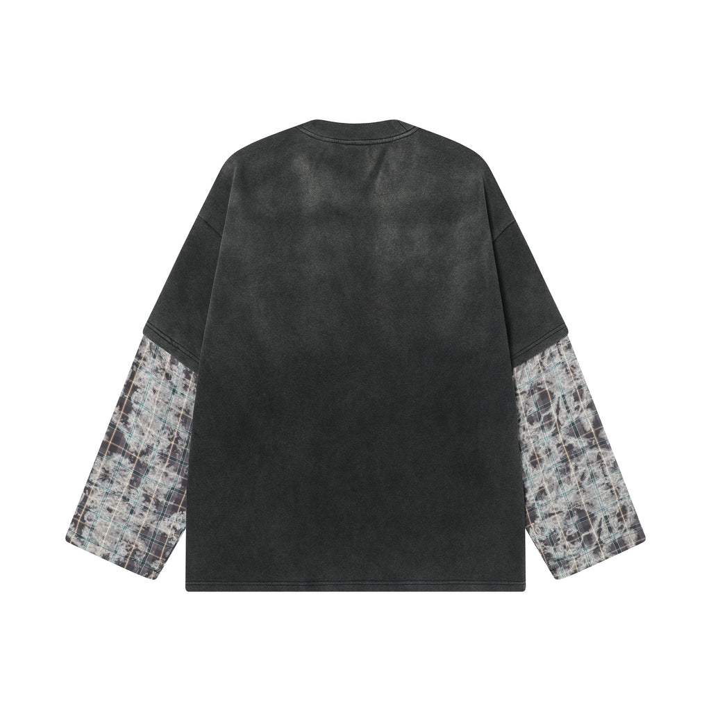 Omirad Graphic Layered Long Sleeve Tee