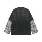 Omirad Graphic Layered Long Sleeve Tee