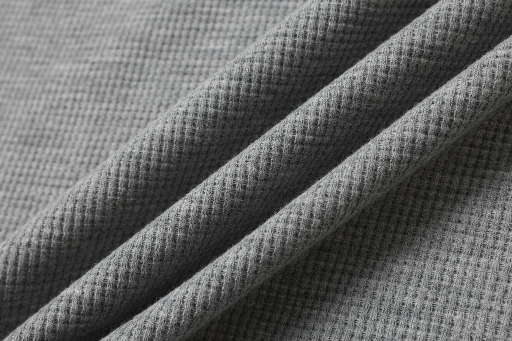 Omirad Cross Graphic Waffle Henley Tee