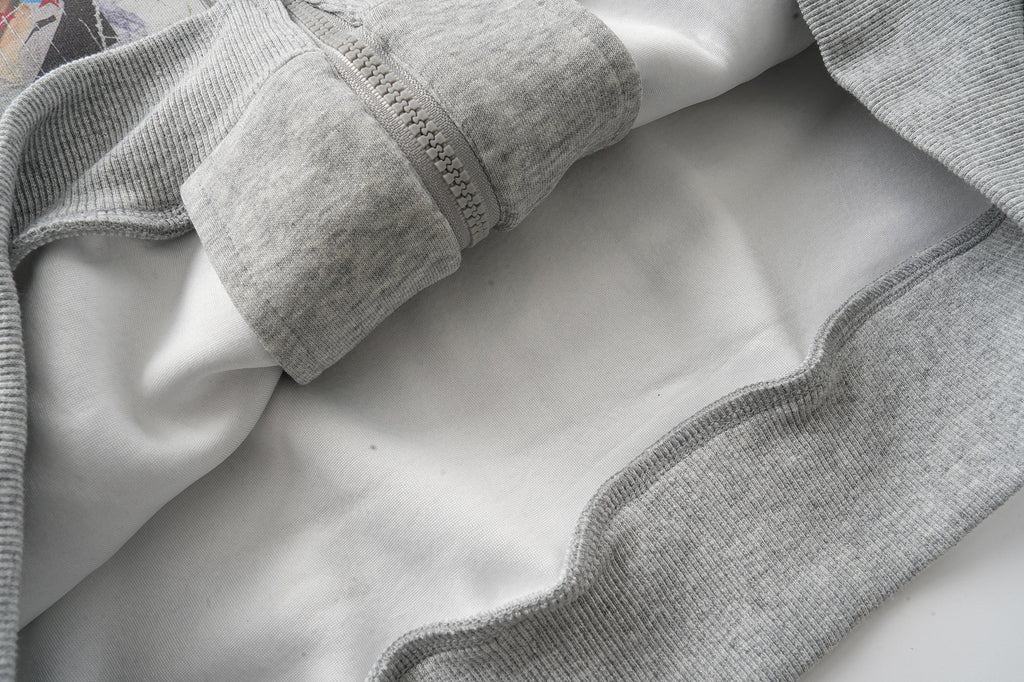 Omirad “Business Card” Graphic Zip Hoodie