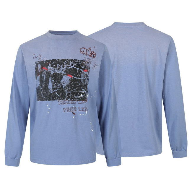 Omirad Graphic Long-Sleeve T-Shirt Hover Image