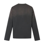 Omirad Vintage Distressed Graphic Long Sleeve T-Shirt