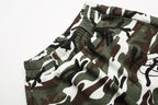 Omirad Camo Print Loose Shorts