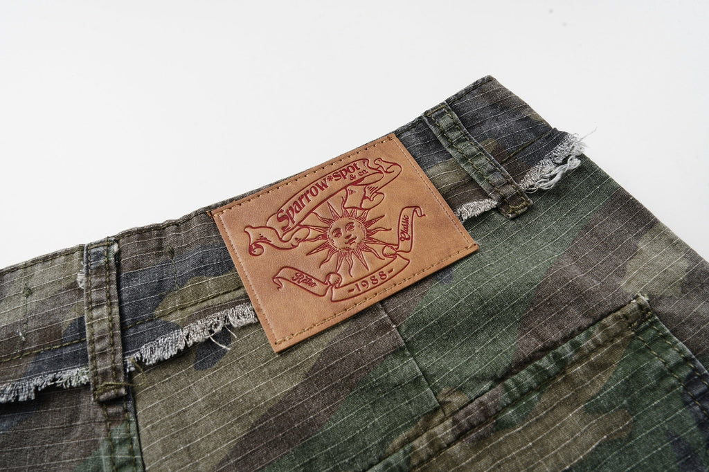 Omirad Camouflage Cargo Shorts