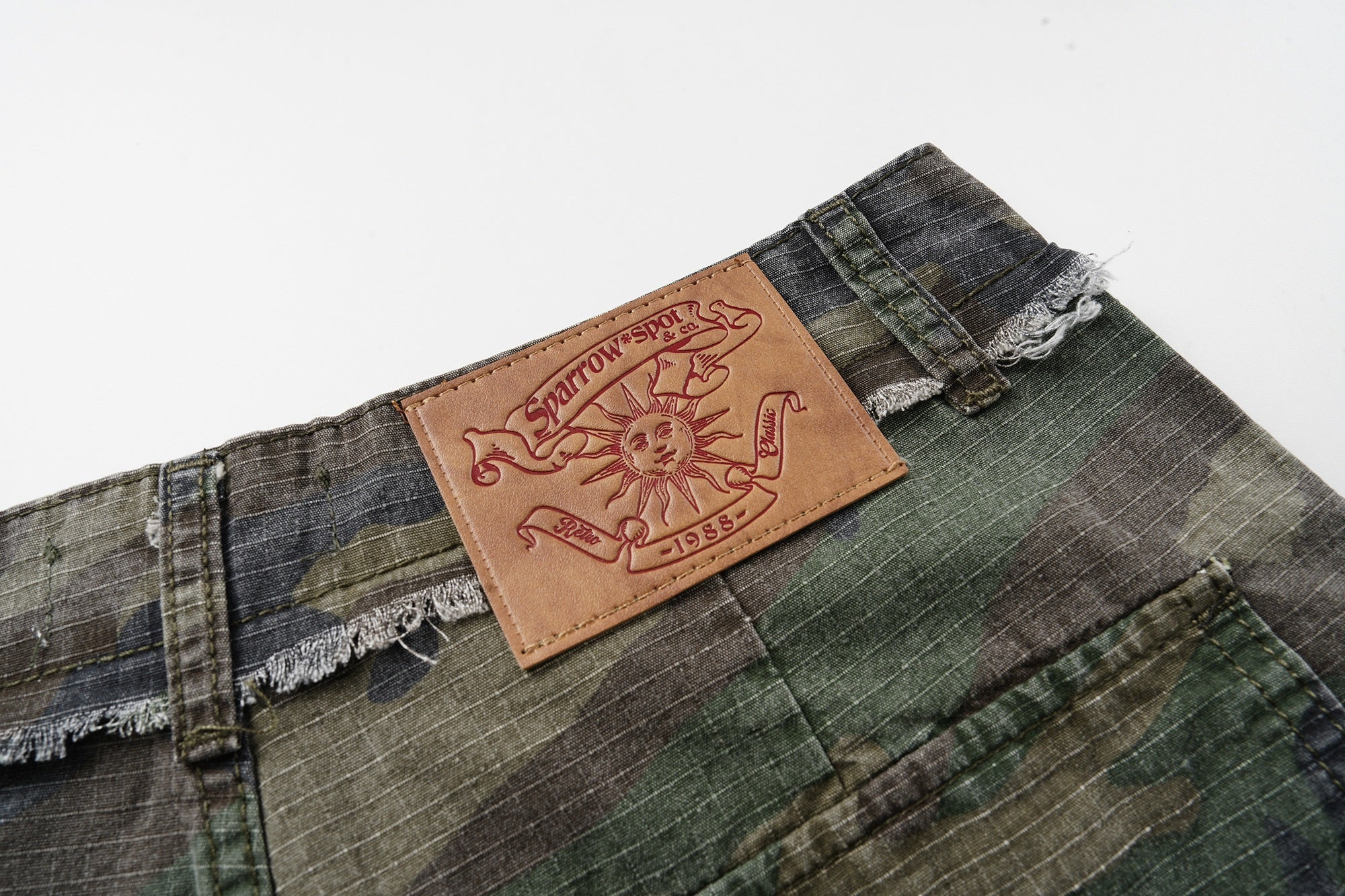 Omirad Camouflage Cargo Shorts