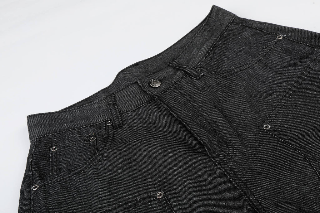 Omirad Raw Denim Baggy Shorts