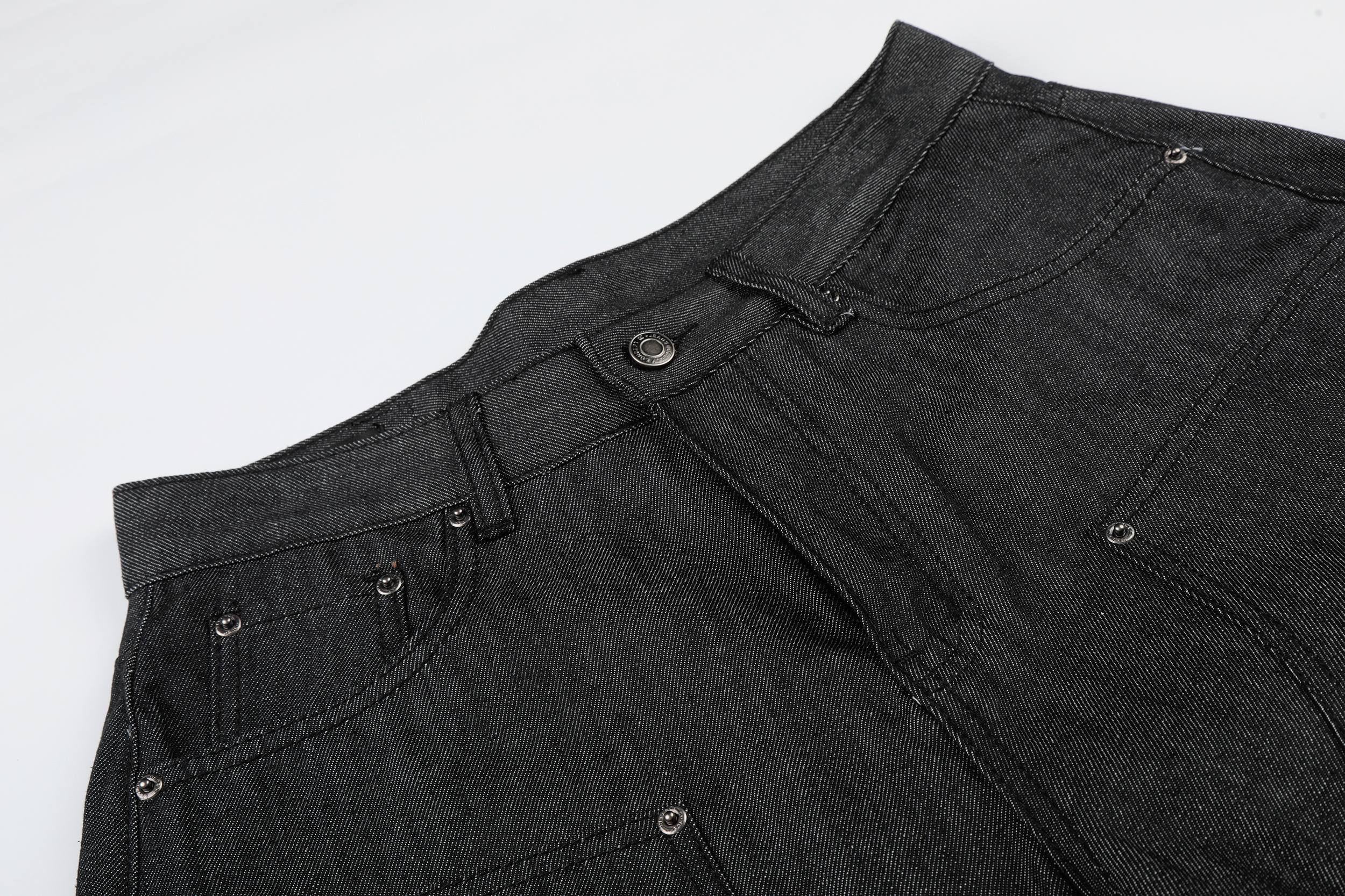 Omirad Raw Denim Baggy Shorts