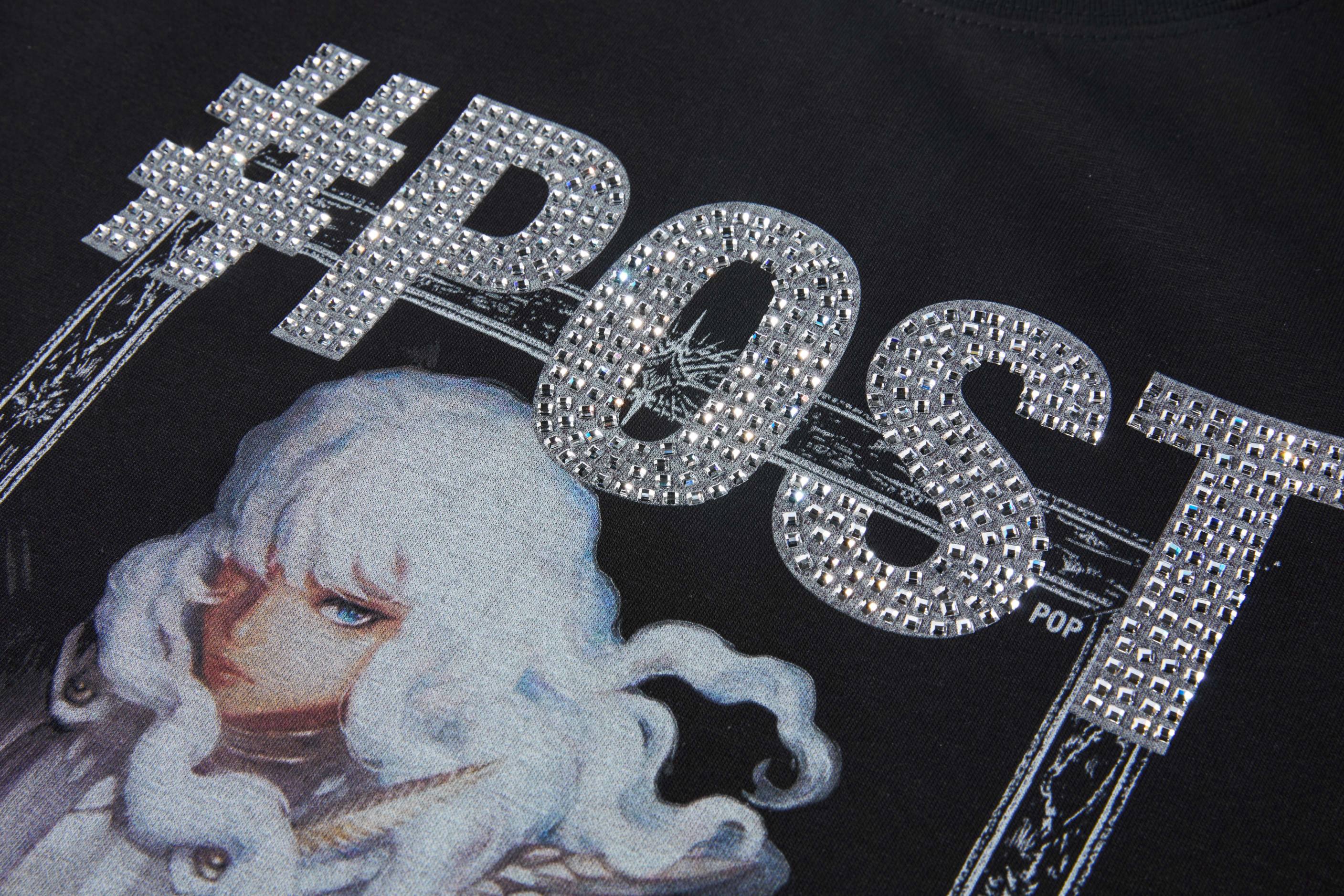 Omirad Graphic Angel Print T-Shirt