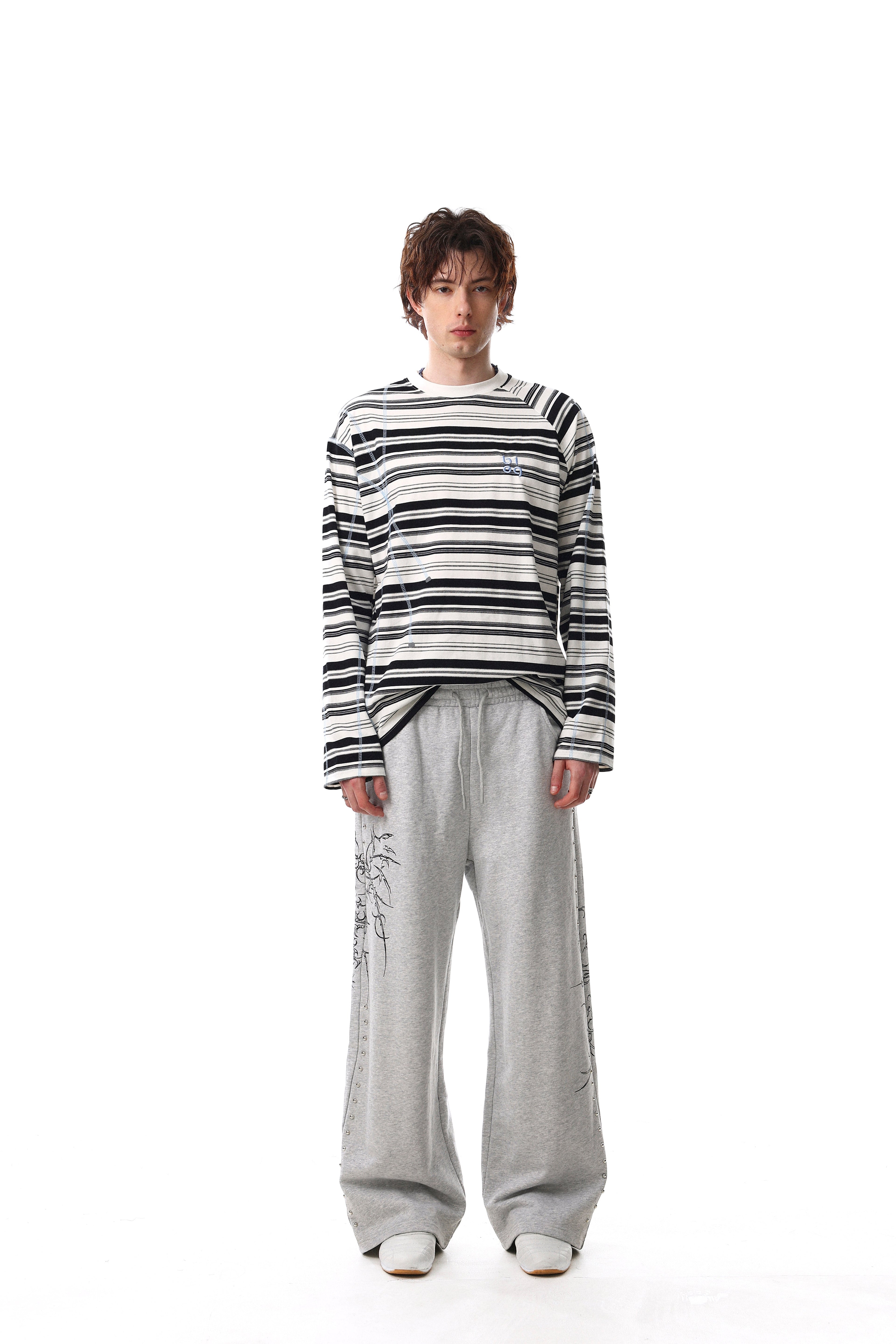 Omirad Striped Long Sleeve Tee