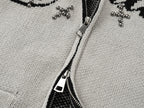 Omirad Eye Vision Knit Zip Cardigan